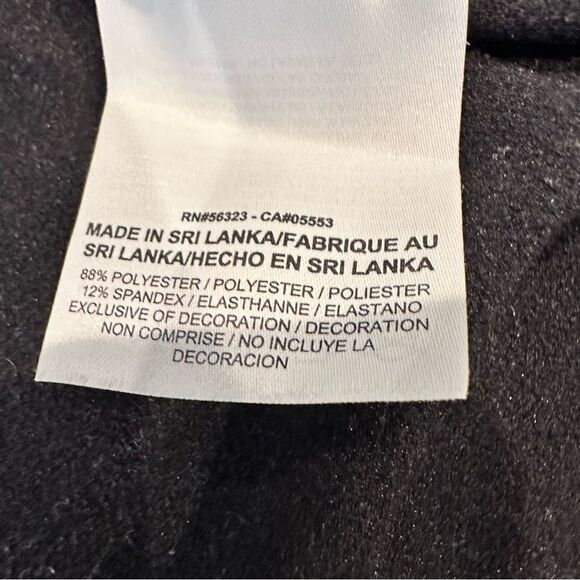 Nike Pro Black Dri-FIT Snakeskin Print Quarter Zip; Fleece Lined; Size Large - Picture 8 of 8